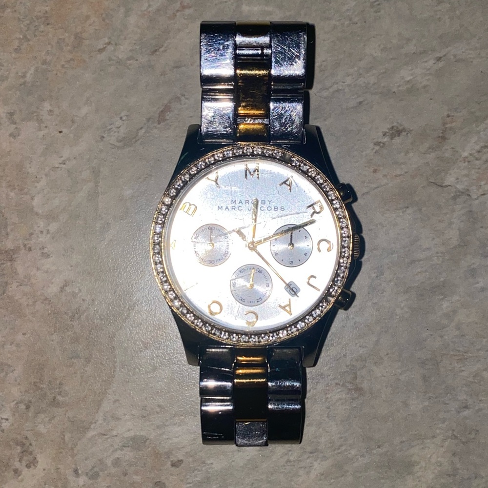Marc By Marc Jacobs gold and silver Two Tone Stainless Steel Watch 40mm
